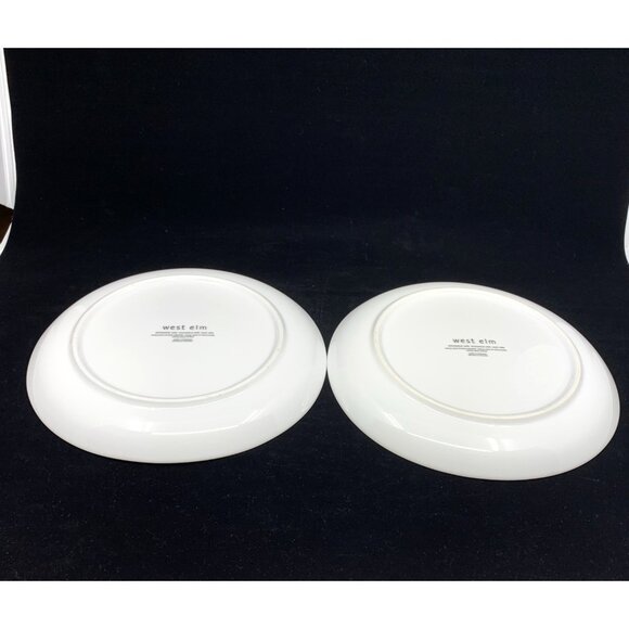 2 West Elm Organic Owl in a Tree Plates by Rachel Kozolowski 8 5/8" Retired - Picture 5 of 8